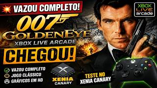 💥 VAZOU COMPLETO! O Lendário 007 GoldenEye de Xbox Live Arcade Chegou! 🎮