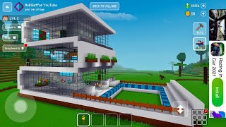 Block Craft 3D: Crafting Gameplay #4871 | Modern House 🏠  screenshot 1