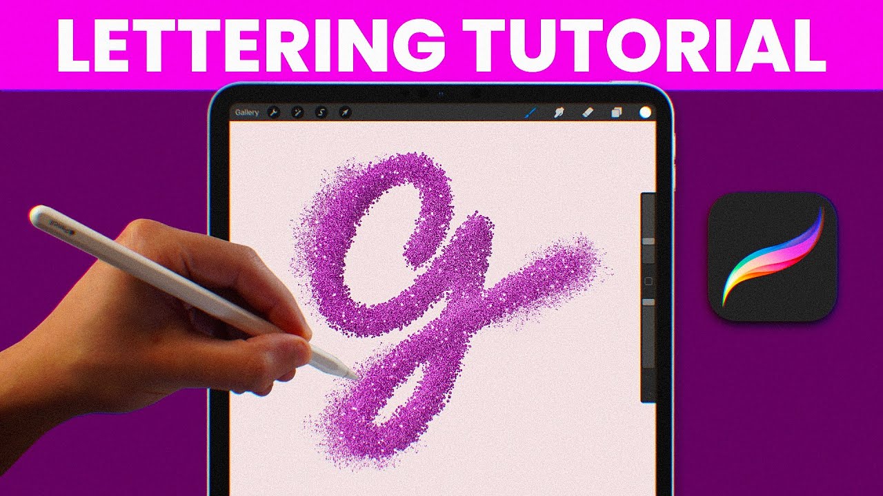 Glitter Effect on Procreate - Tutorial