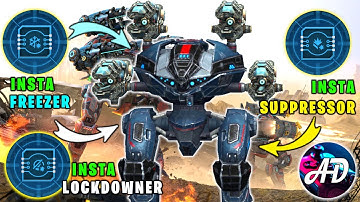 SCOURGE LEECH INSTA LOCK! SUPPRESS & FREEZE! Tier 2 Microchips Drone | War Robots Mk2 Gameplay WR