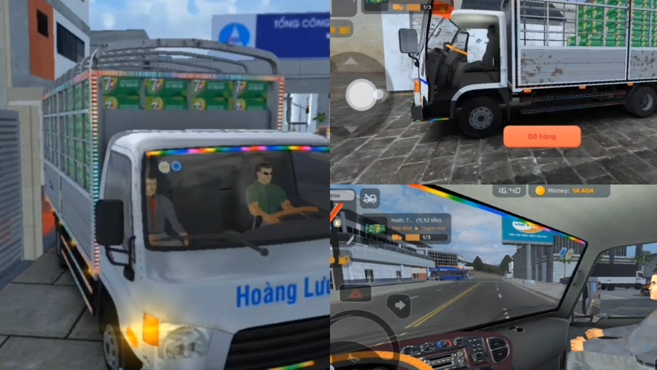 Trải nhiệm lái xe tải huyndai 3t5 chở nước ngọt đi giao trong thành phố 