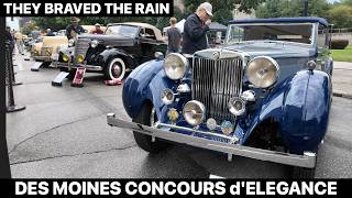 The cars of the Des Moines Concours