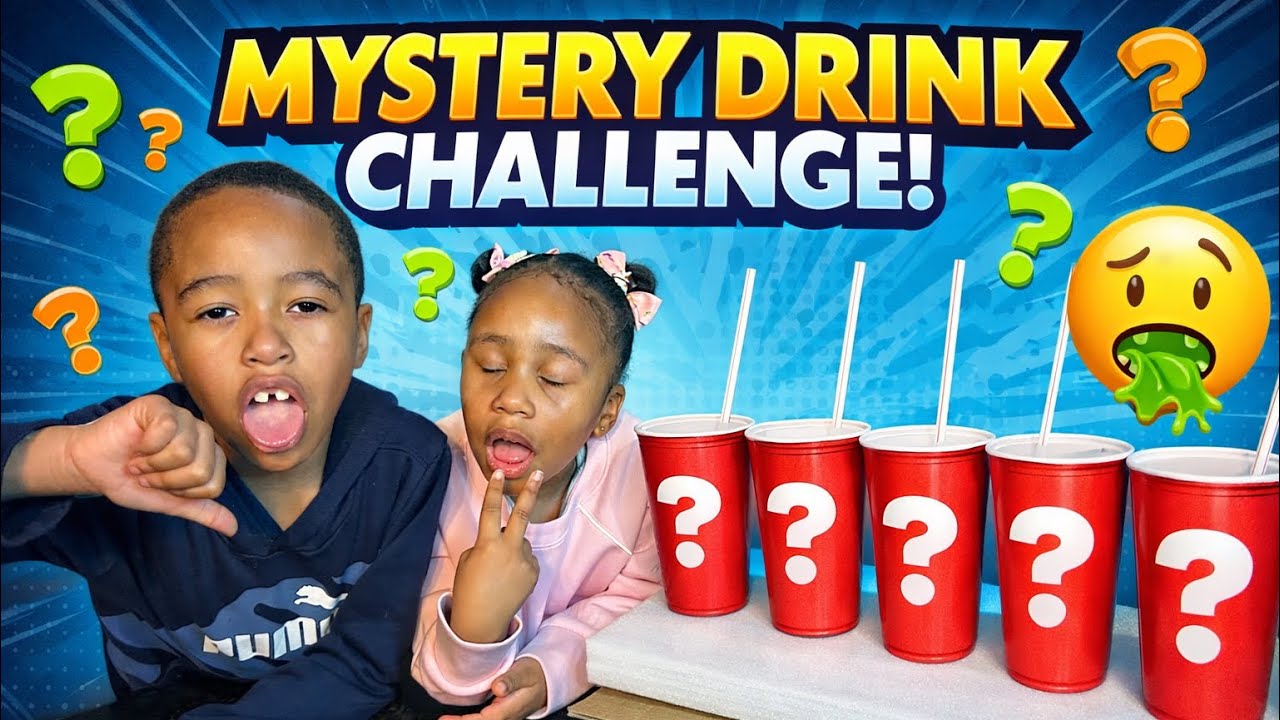 DON’T Pick the WRONG Mystery Drink Challenge! 🤢 Kids Edition