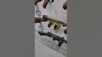 Gold Tommy Gun 