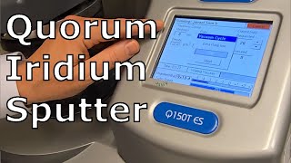 Quorum Q150T ES sputter