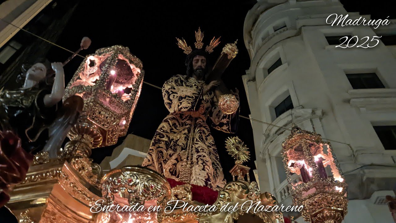 Entrada en Placeta del Nazareno | Madrugá Huelva 2025 (HD)