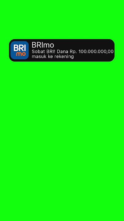 mentahan notif brimo 100jt #shorts
