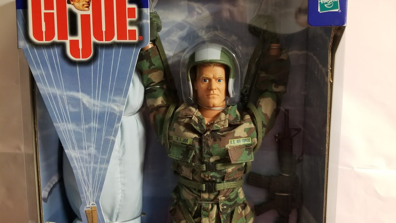 GI.JOE AIR FORCE HALO JUMPER FIGURE REVIEW YouTube