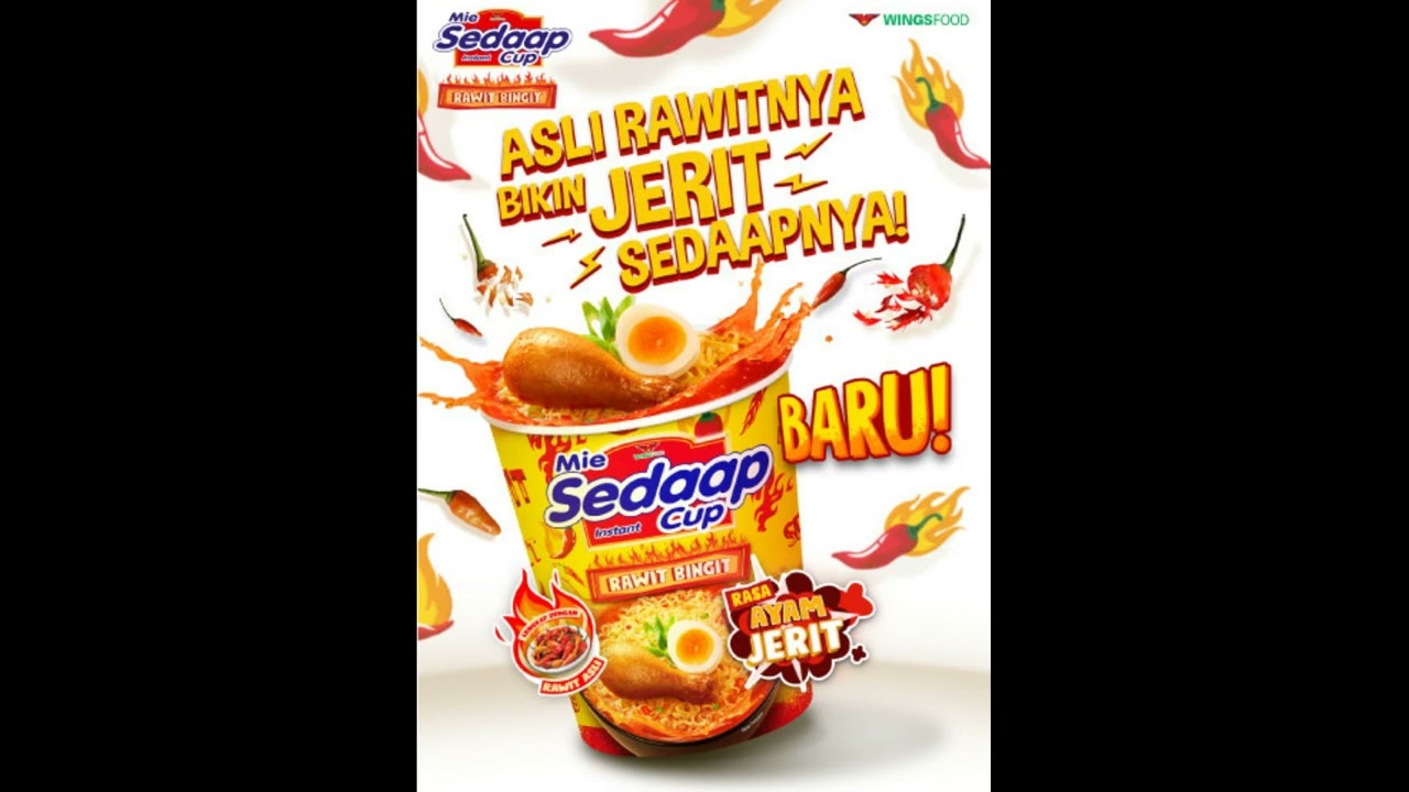Iklan Radio Mie Sedaap Cup Rawit Bingit Rasa Ayam Jerit