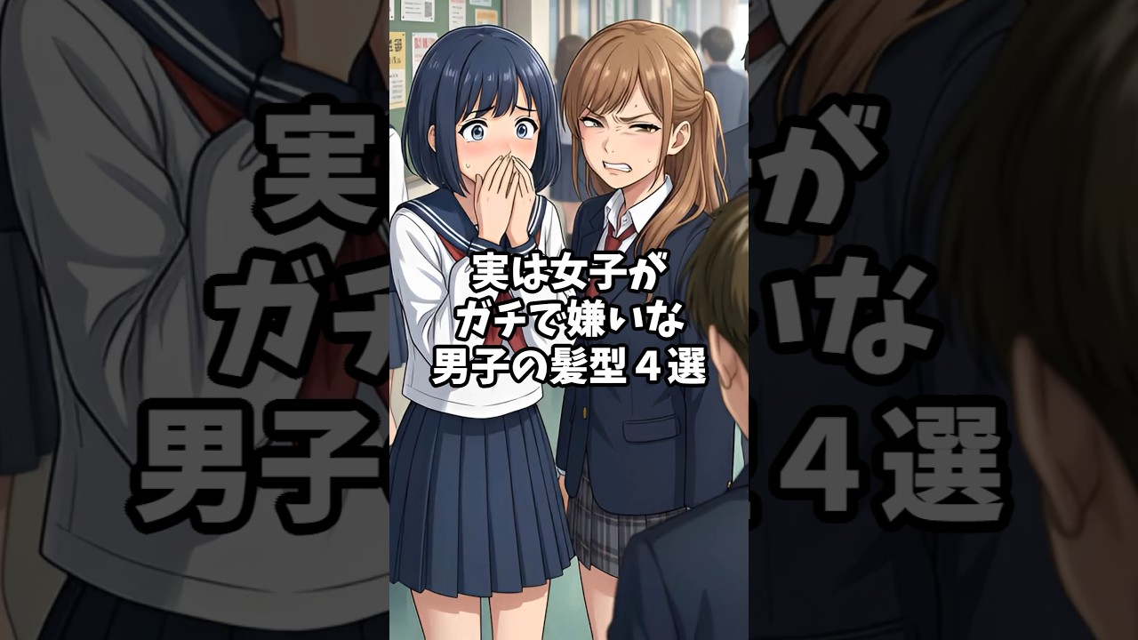 実は女子がガチで嫌いな男子の髪型4選#恋愛 #恋愛心理学 #恋愛あるある