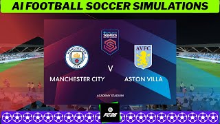 MAN CITY vs ASTON VILLA ⚽ Women's Super League 2025/26 Matchday 11 🟩 EA FC 26 Simulation