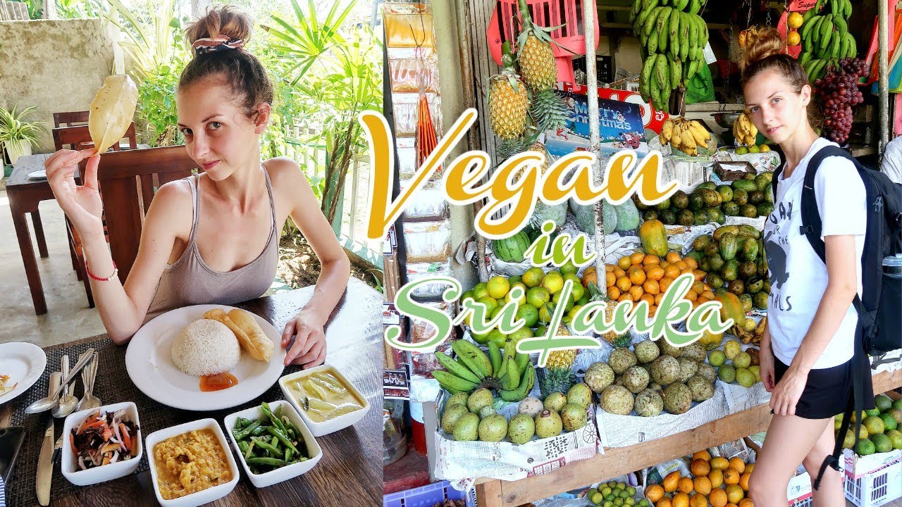 HOW TO BE VEGAN IN SRI LANKA [ WHAT WE EAT IN A DAY ? ] Easy Vegan Tips.