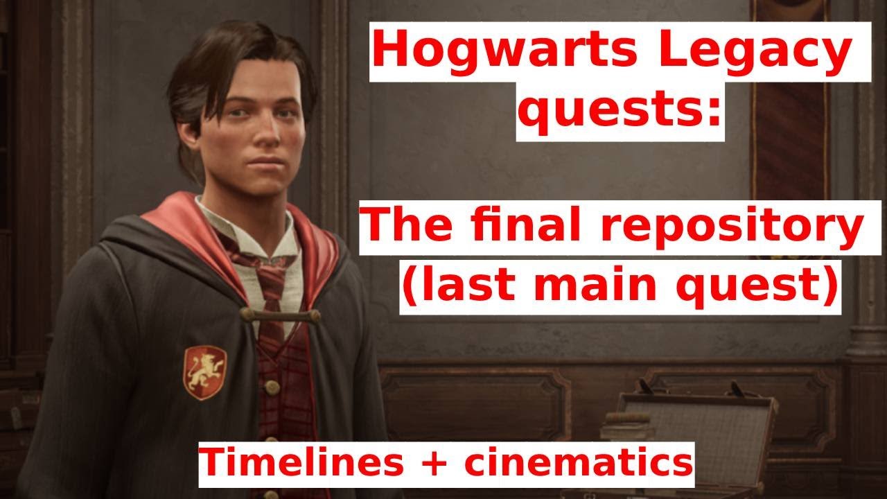 70.Hogwarts Legacy - The final repository (last main quest) - all ...
