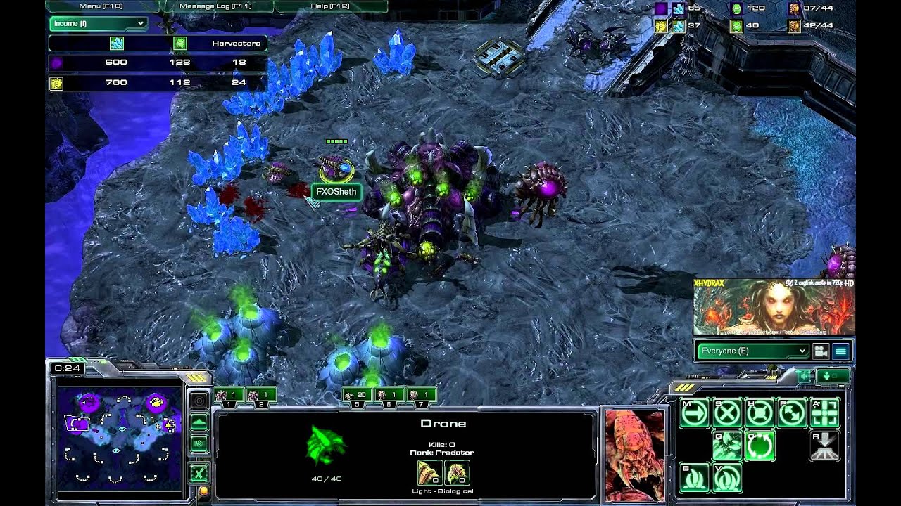 vileSpanshwa -Spanishiwa- (Z) VS FXOSheth (Z) Starcraft 2