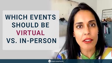 What Events Should be In-Person in the Hybrid World?