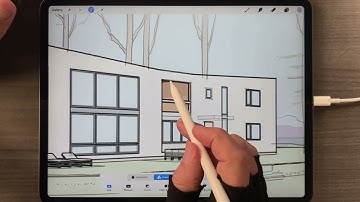 rendering shadows from sketchup to procreate