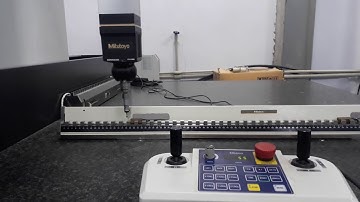 CMM Coordinate Measuring Machine - Smart machines - Check accuracy for X axis