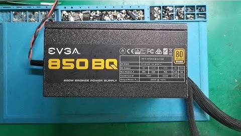 EVGA 1000W 災情