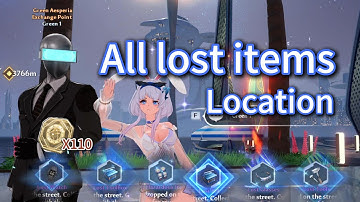 All lost items & Clerk of Green Aesperia location Tower of Fantasy 4.2 Central District Weekly Norn