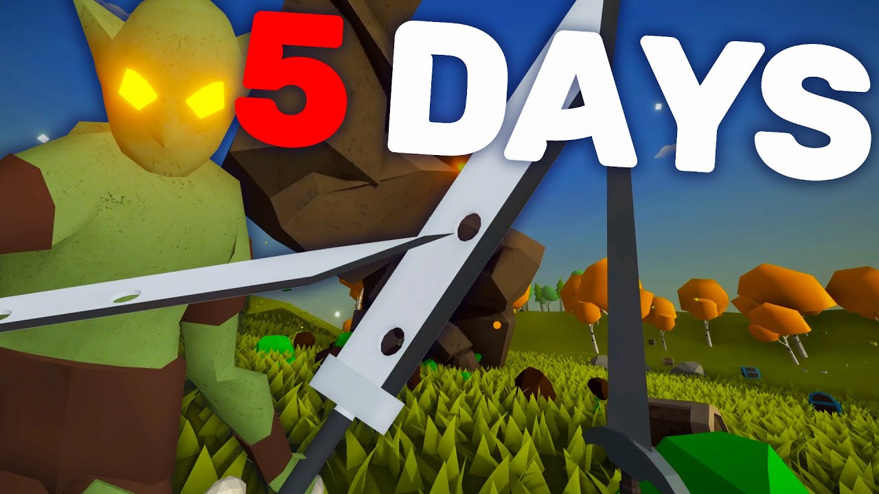 I survived 5 DAYS without Killing in Muck