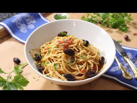 Video: Cara Memasak Fettuccine Dengan Sos Putanesco