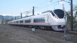 E657系K16編成 2005M 特急ひたち5号 いわき行 友部~内原 通過 2017.04.23