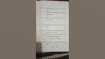 CCSU M.A.private maths first year question paper 2024 # Discrete mathematics #collegenotes