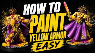 HOW TO PAINT YELLOW ARMOR (Turn the Contrast UP)