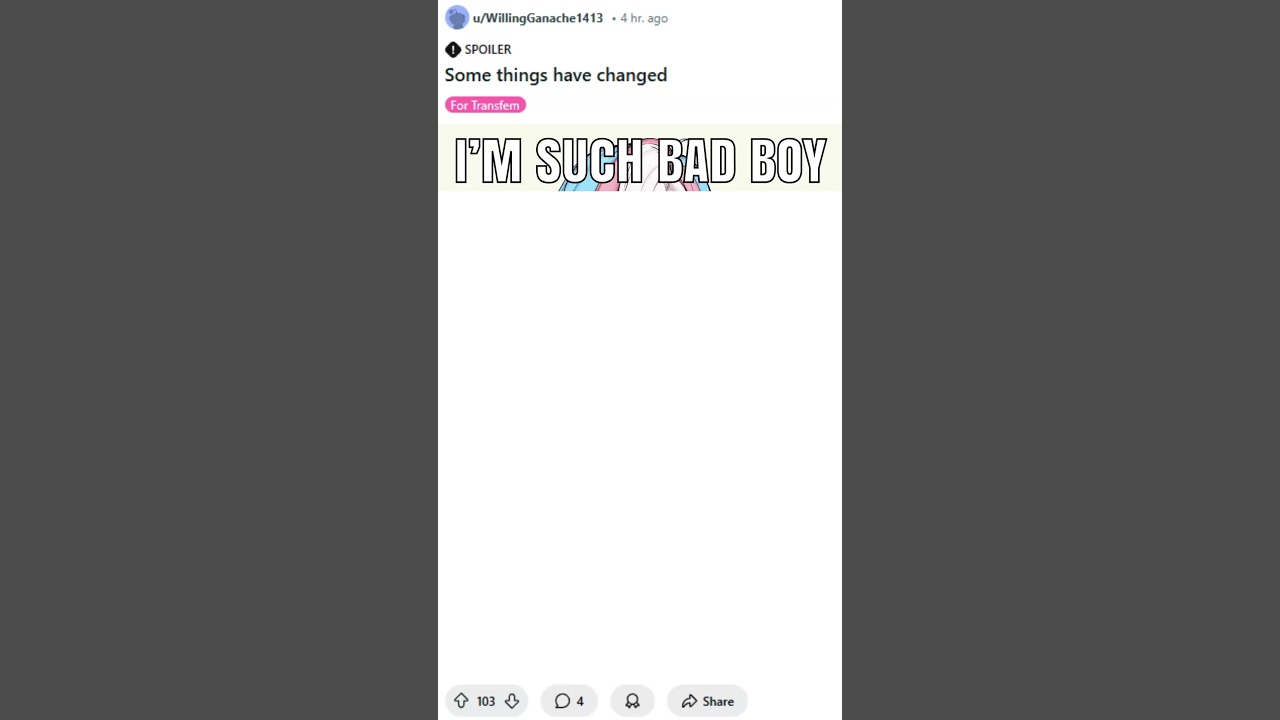 I'm A Bad Boy 🏳️‍⚧️ 