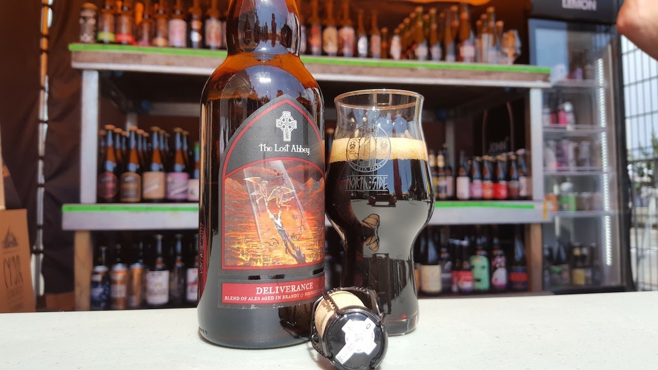 The Lost Abbey Deliverance Imperial Stout Barley Wine Blend | American Craft Beer Review