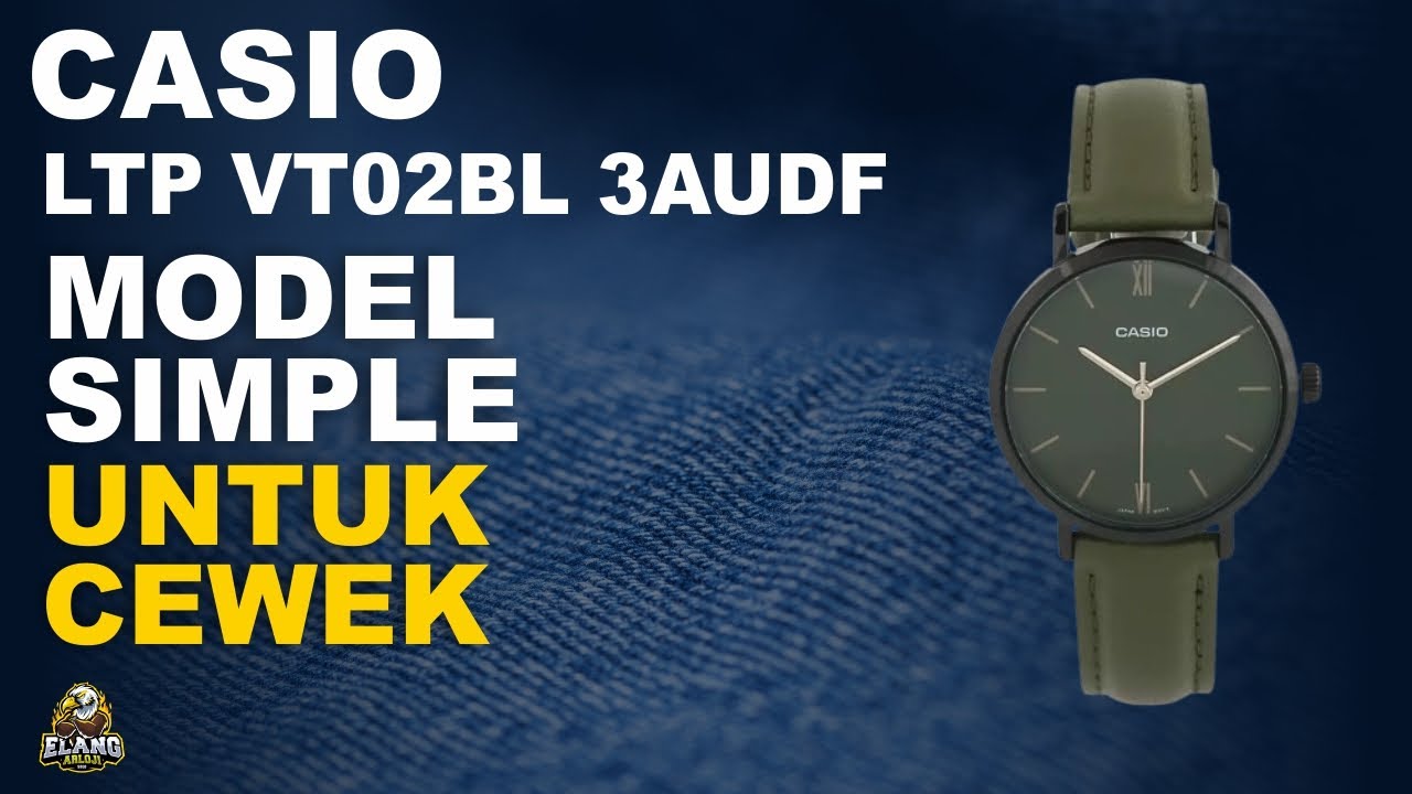 CASIO LTP VT02BL 3AUDF : JAM CASIO MODEL SIMPLE UNTUK CEWEK TERBARU ...