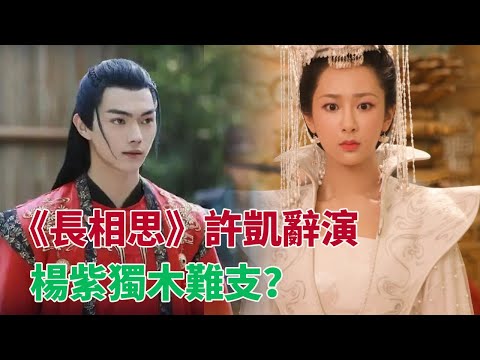 《長相思》許凱辭演，楊紫獨木難支？網友：那是你沒看到新男主#許凱#楊紫#肖戰