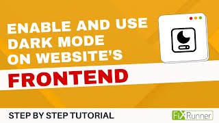 How To Enable & Use Dark Mode On Website's Front-End In WordPress
