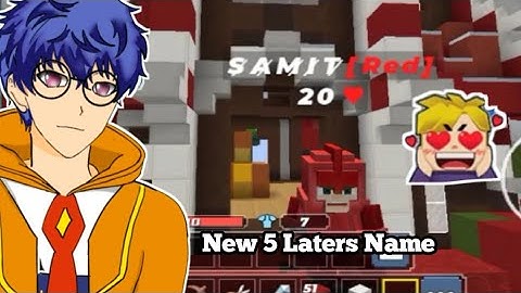 i got 5 letters name in font style  in blockman go