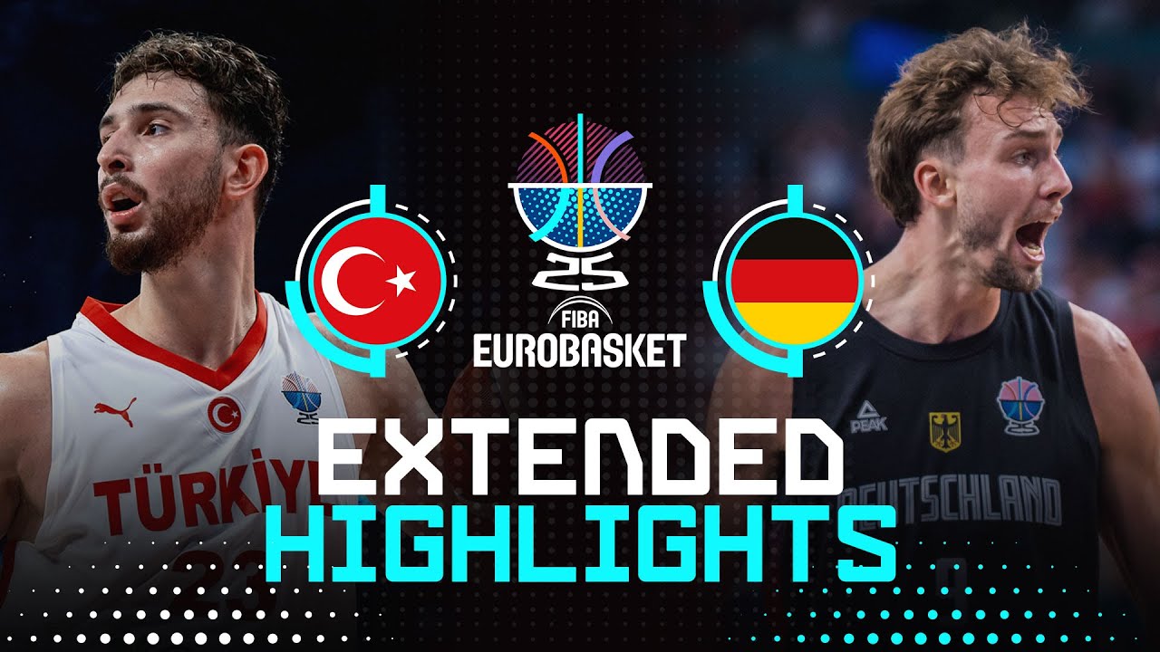 Final: Türkiye 🇹🇷 vs Germany 🇩🇪 | Extended Highlights | FIBA EuroBasket 2025