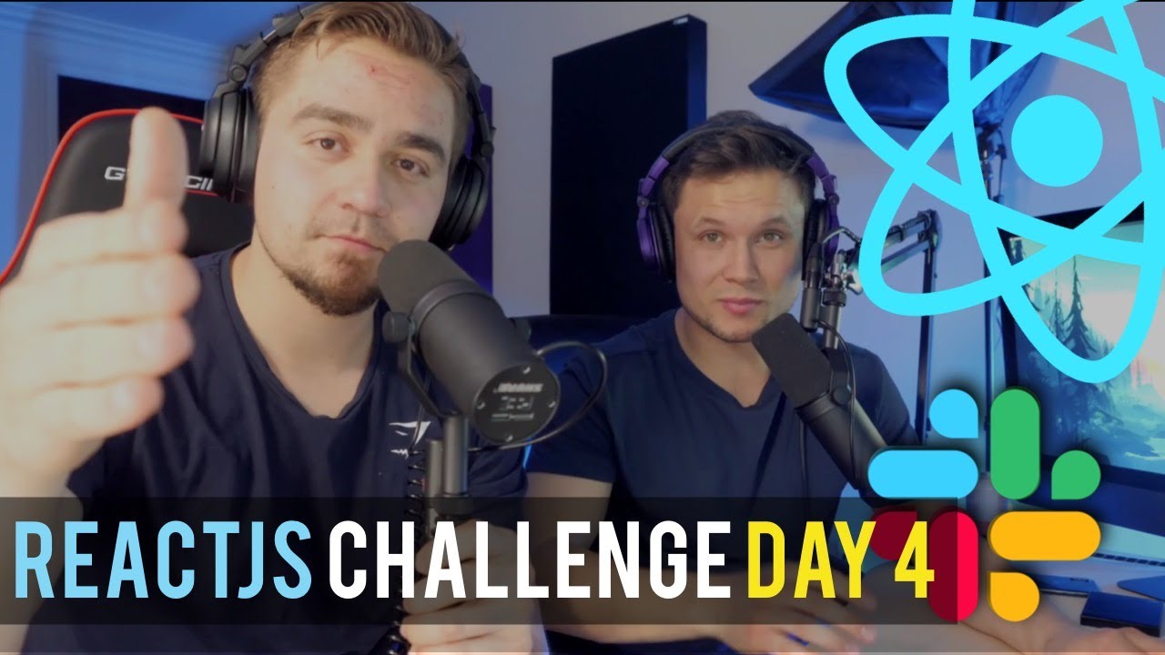 🔴 DAY 4: The 5 Day ReactJS Challenge | Let's Build a Slack Clone with ...