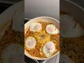 Mì Samyang phô mai với trứng lòng đào Samyang Cheese Noodles with Soft-Boiled Egg #shorts