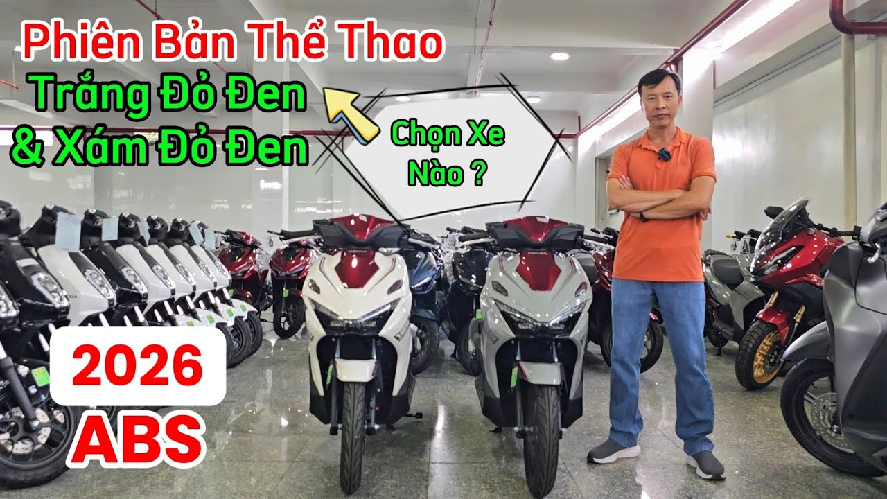 Airblade 125 ABS 2026: màu nào đẹp nhất? 