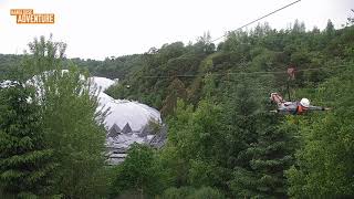 Eden Project Sky wire Hangloose..Must do activity..!!
