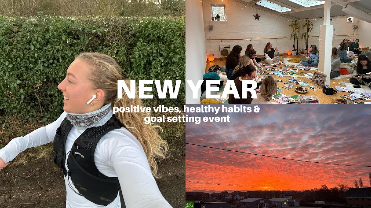 NEW YEAR - positive energy, habits & routine, goal setting event