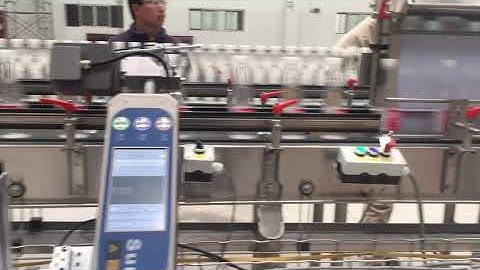CO2 laser marking machine for beverage PET bottling water production