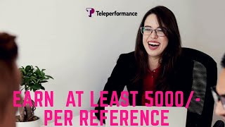 How to login myhr portal for teleperformance, refer friends and earn