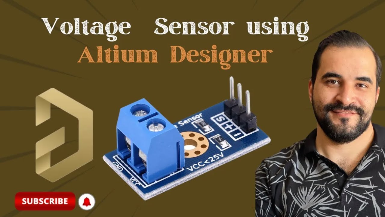 Current Sensor Altium Voltage Sensor usinjg Altium Designer - YouTube