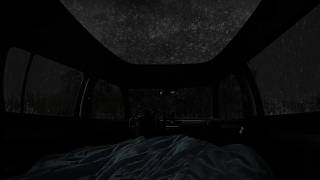 Quiet Your Mind Tonight with Intense Rain & Thunder in the Car During a Night Storm_ Car Camping🌧️ screenshot 1