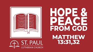 The Parable of the Mustard Seed … Matthew 13:31-32