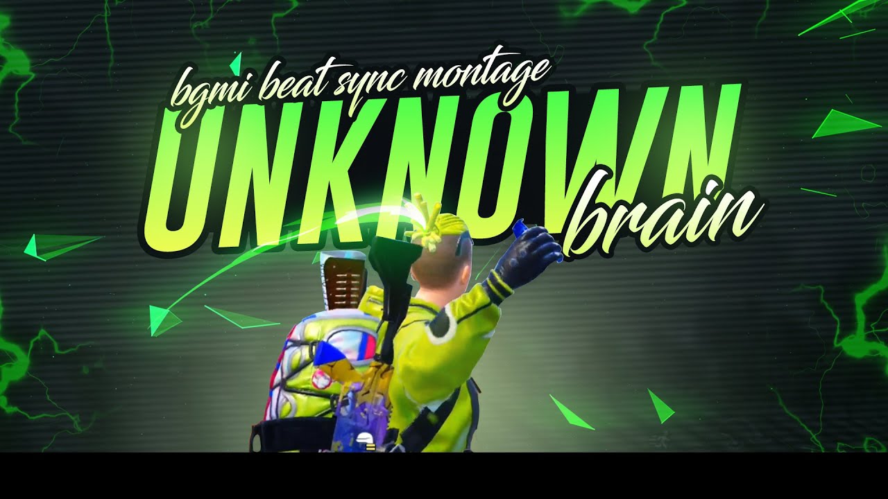 UNKNOWN BRAIN PUBG BEAT SYNC MONTAGE | LETEST BGMI BEAT SYNC MONTAGE @arvindgamingyt
