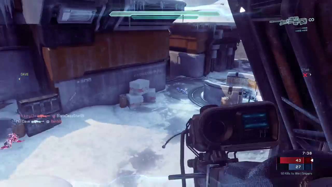 Halo 5: Guardians Awesome Social snipers Gameplay