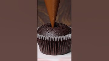 #Shorts Best Decorating Chocolate Cupcake  Ideas #Satisfying #Chocolate #cake #shortsvideo
