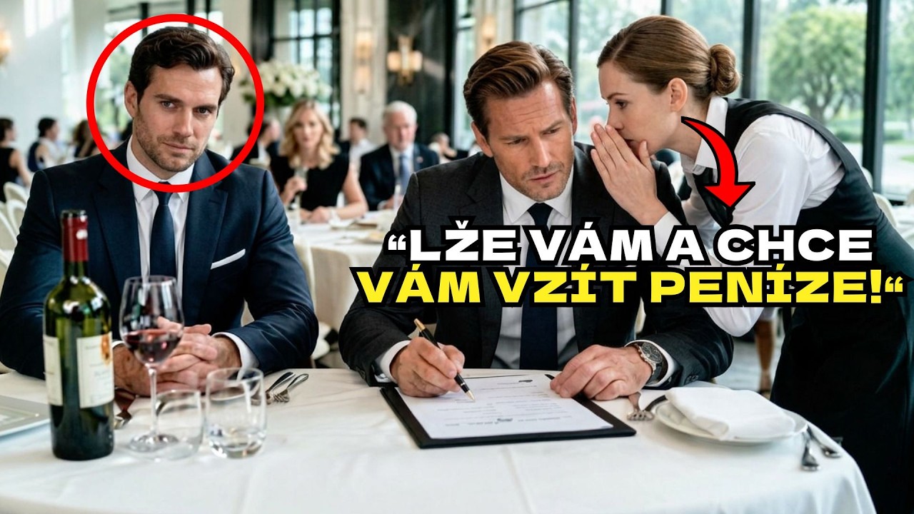 V luxusní restauraci jsem byla jen servírka, která dolévala vodu. Muži u stolu řešili smlouvu za dvě stě milionů. Nikdo si mě nevšímal. Dokud jsem si nevšimla, že se překladatel Viktor tváří...