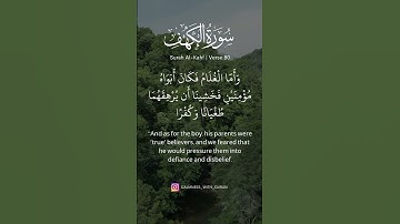 81-80 سورة الكهف